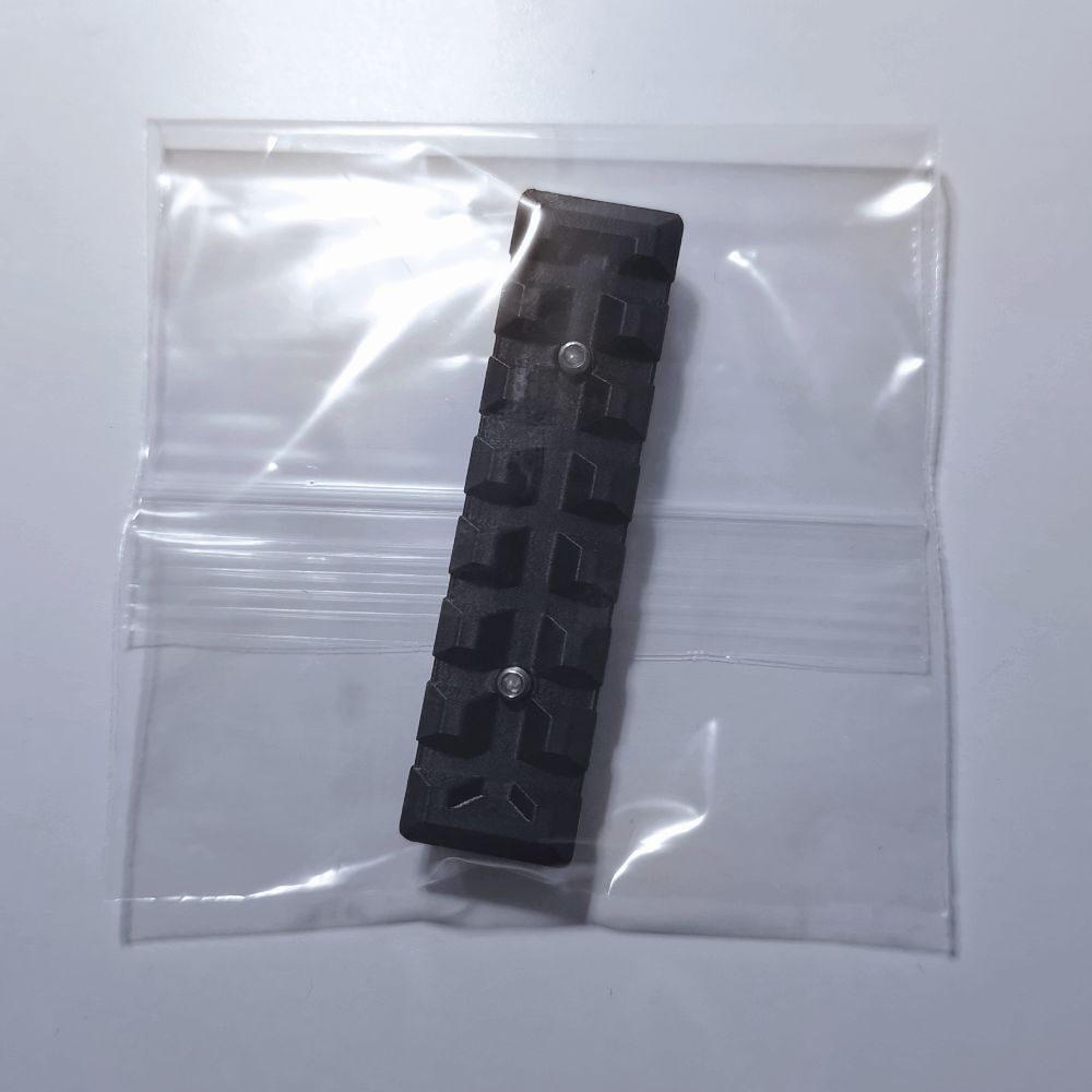 Umarex T4E TP50 Compact Picatinny rail – standalone pack C, close-up of the rail.