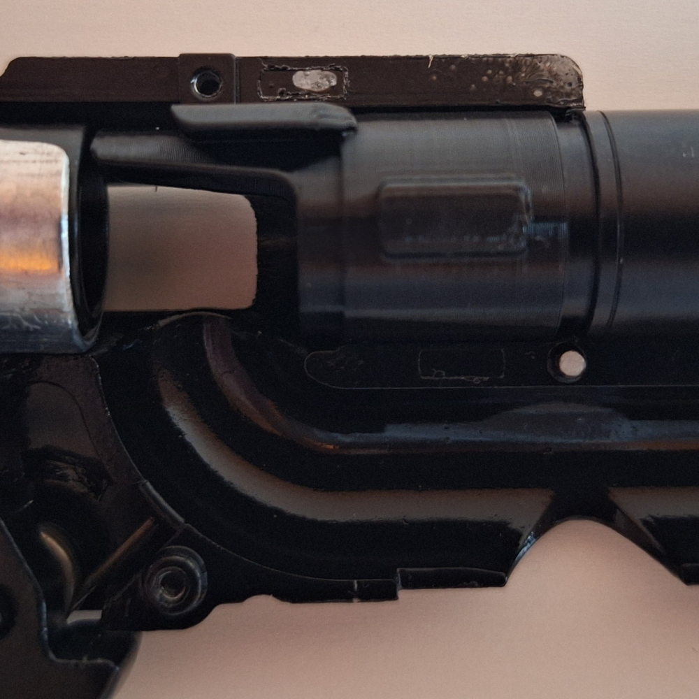 DETENT REPLACEMENT CLOSE UP INSIDE A UMAREX T4E TP50 COMPACT