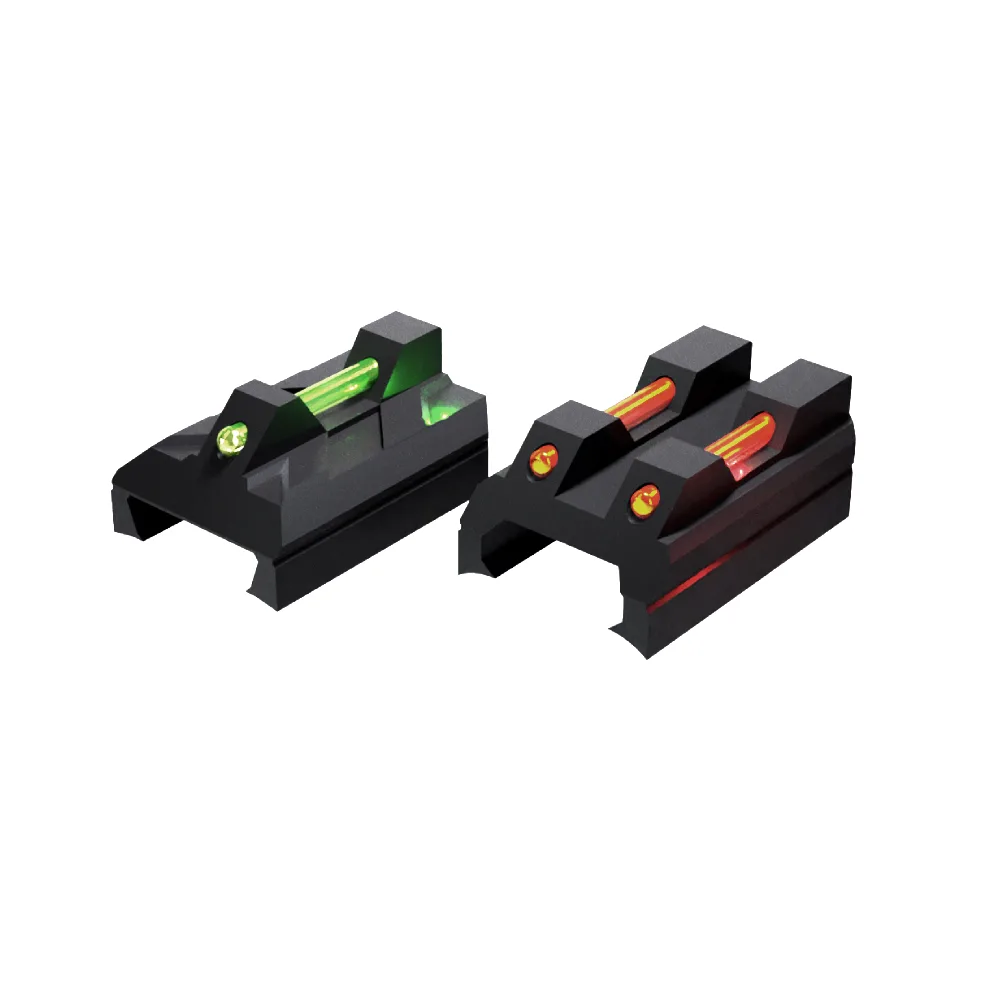 Umarex T4E TP50 Compact Fiber Optic Sight – front green, rear red