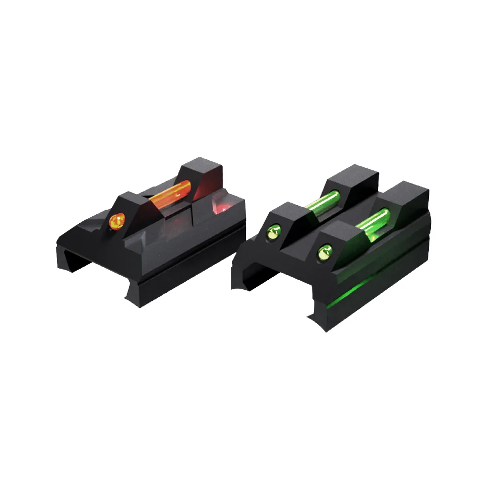 Umarex T4E TP50 Compact Fiber Optic Sight – front red, rear green
