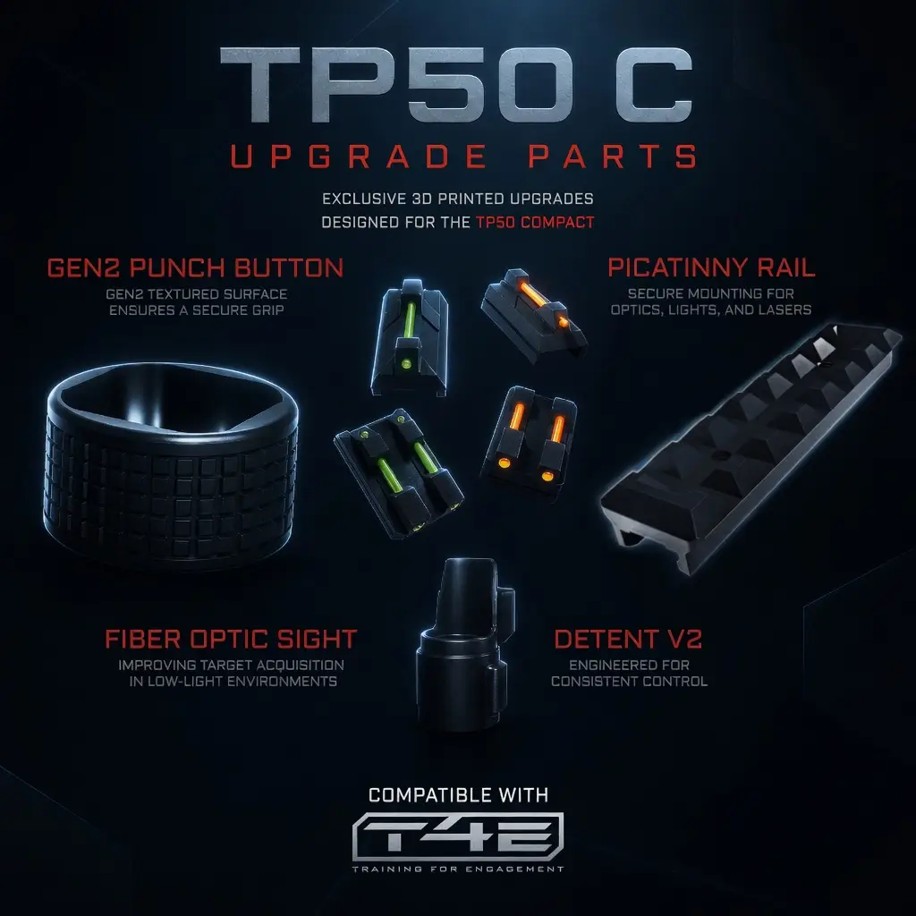 TP50 C Upgrade Parts - Exclusive 3D printed accessories for TP50 Compact