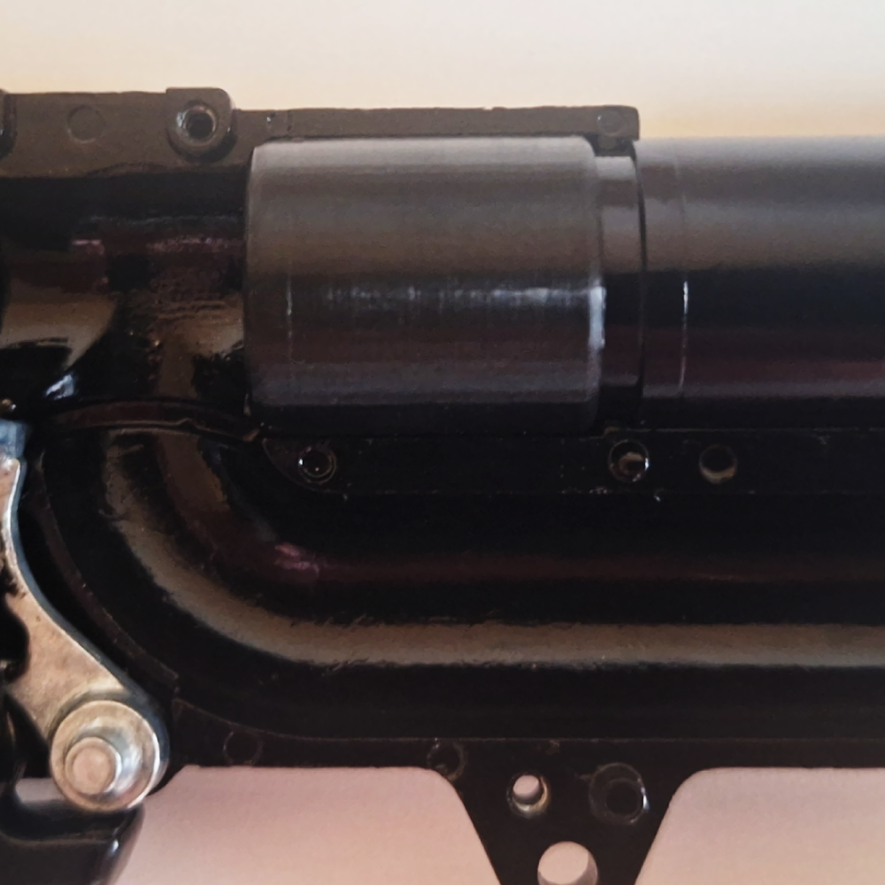 Umarex T4E HDP/TP50 detent replacement close up placed inside a HDP50 / TP50